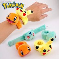 ☄❏ TAKARA TOMY Pokemon Stuffed Pikachu Plush Toys Kawaii Cute Soft Lucky Doll Mini Hand Ruler Toys Kids Gift Kid Christmas Birthday