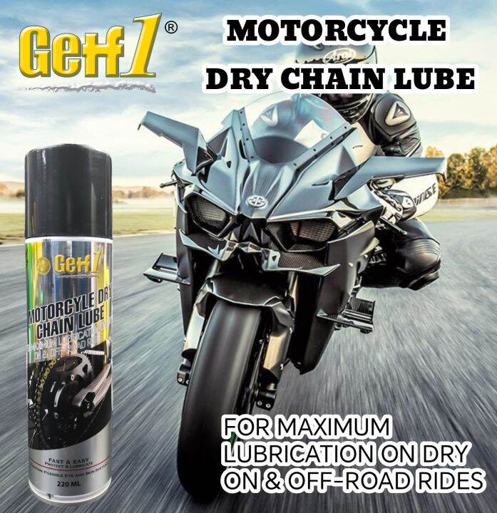 Motor Care Motorcycle Dry Chain Lube 220ml Lazada