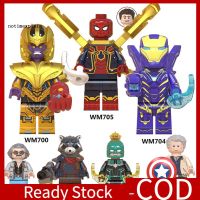 NEP Avengers End Game Fat Thor Thanos Spider Man Model Building Blocks Figures Toy