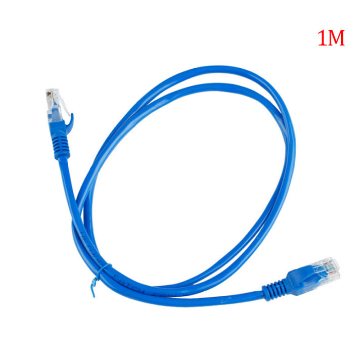 uni-cat5-cat5-rj45สายเคเบิลเครือข่าย-lan-อีเทอร์เน็ตสำหรับ-ps-xbox-อินเตอร์เน็ตเราเตอร์สีฟ้า