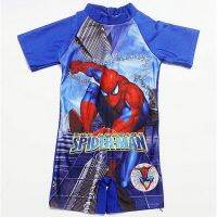 Kids Swimwear Boys Sunscreen Quick-dry Siamese Swimsuit