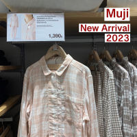 มูจิMuji ชุดนอนผู้หญิง Woman (รุ่นใหม่) ไร้ตะเข็บข้าง -รับหิ้วร้านมูจิ ของแท้