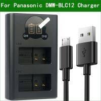 DMW-BLC12 BLC12 Dual USB Battery Charger For Panasonic BLC12E BLC12GK BLC12PP DMC-FZ200 FZ300 FZ1000 II FZ2500 GX8 GH2 DC-G95