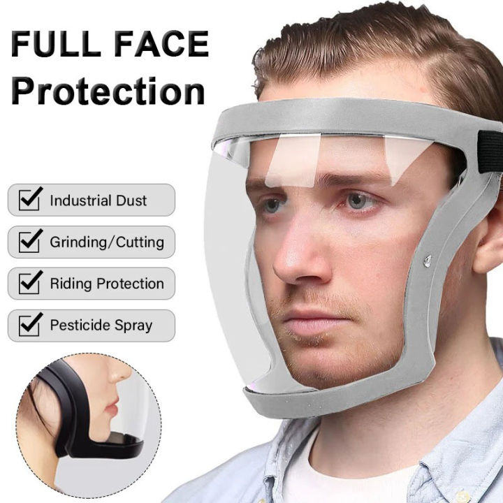 Super Protective Face Shield AntiFog Full Face HighDefinition