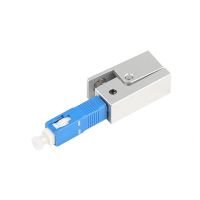 Fiber Optic Adapter Square Type Bare Fiber Adapter UPC Square FTTH Optical Tools