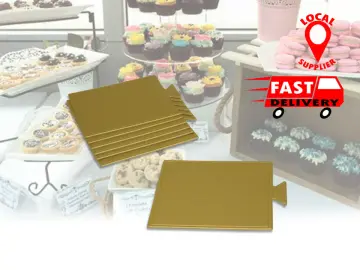 100pcs Gold & Rose Gold Cake Base, Cake Board (Local SG seller