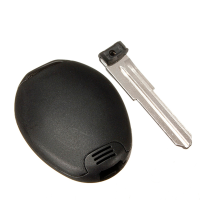 2X 2 Button Remote Key Fob Case Shell Uncut Blade for 99-04