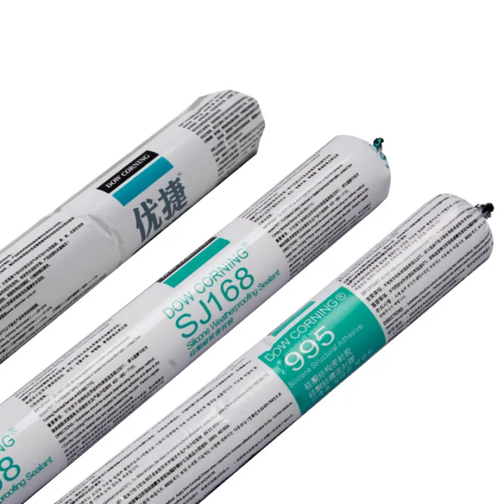 Dow Corning structural adhesive 995 black and white neutral silicone weatherproof sealant