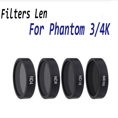 CAENBOO Filter Protector ND 32 4 8 16 Filter Accessories For DJI Phantom 3 4KAdvancedStandardProfessional ProSE