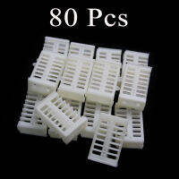 80PCS Multifunctional Beekeeping เครื่องมืออุปกรณ์ Bee Farm Rearing Cage Imprason บทนำ Virgin Queen หมวกกล่องดึง Type