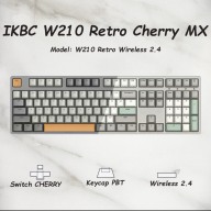 PRE-ORDER Bàn phím cơ không dây IKBC retro cherry MX W210 thumbnail