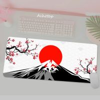 White Large size 1200x550x3mm Mount Fuji, Japan Gaming Mouse Pad Computer Gamer Keyboard Mouse Mat Desk Mousepad for PC Desk Pad