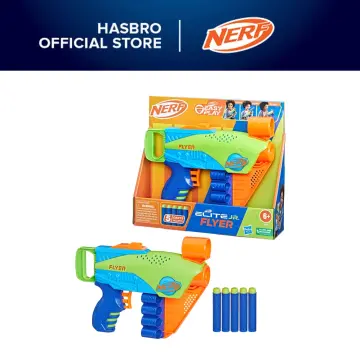  Nerf DinoSquad Stego-Smash Dart Blaster, 5 Nerf Elite Darts,  Kids Outdoor Toys, Dinosaur Toys for 8 Year Old Boys and Girls and Up,  Stegosaurus Dinosaur Design : Toys & Games