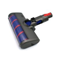 เครื่องมือหัวแปรงถูพื้นแบบมอเตอร์สำหรับ Dyson V8 V7 V10 V11เครื่องดูดฝุ่นแบบนุ่มลูกกลิ้งขัดเท้าแปรงถูพื้นเปลี่ยนได้อุปกรณ์เสริมเครื่องดูดฝุ่น