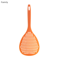 Family Flower Flash Sale ห้องครัวสไตล์ญี่ปุ่น Colon ไนลอนยาวจับรอบตาข่ายช้อน colander