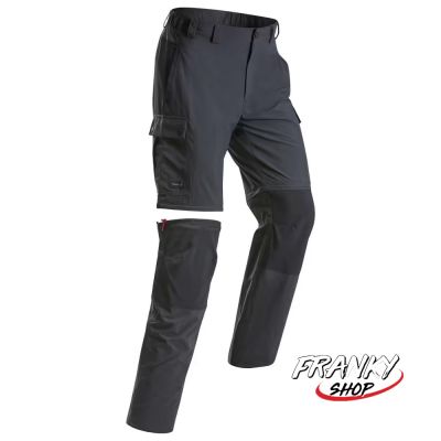[พร้อมส่ง] กางเกงขายาวผู้ชายแบบถอดขาได้ สำหรับเทรคกิ้งบนภูเขา Men’s Modular And Durable Mountain Trekking Trousers MT100