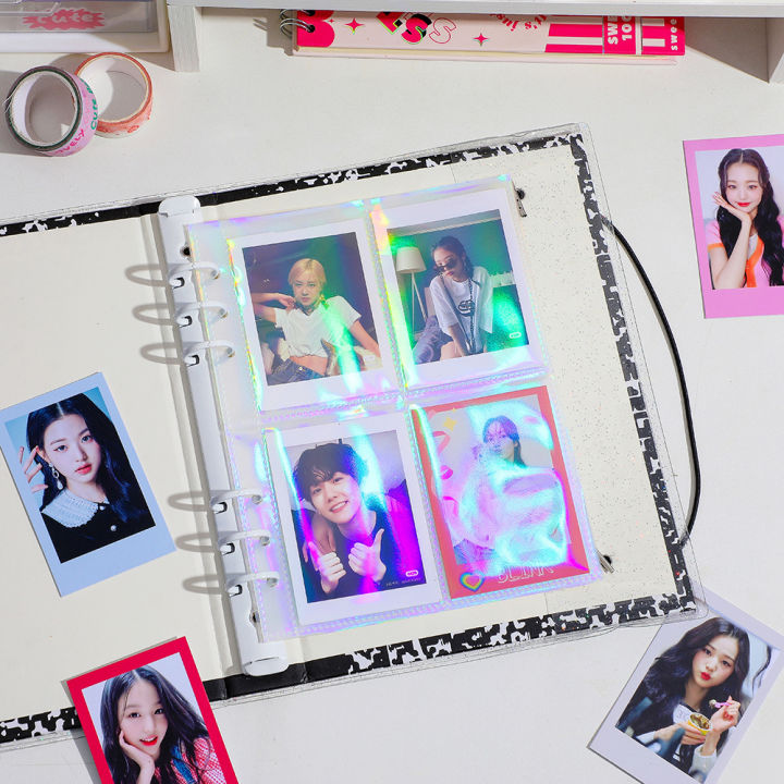 iffvgx-a5-kpop-photocard-binder-รวบรวมหนังสือ-idol-photo-card-ผู้ถืออัลบั้มภาพ-instax-photo-album-นักเรียนโรงเรียนเครื่องเขียน