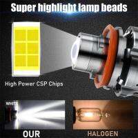 2pcs LED Car Lens Bulb with Lens Fog Light , 45W Degree Bright Light, H11, H8, H9, 9005, HB3, 6000k, HB4 , 3000LM Projector