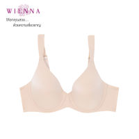 Wienna DB21429 ชุดชั้นใน เวียนนา  เสื้อชั้นใน มีโครง ไซซ์ใหญ่ D,E 38-40 สีดำ สีเนื้อ Rose