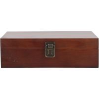 ▽ Cigar Accessories Men Trinkets Compact Travel Humidor Case Wear-resistant Wooden Box Professional Outdoor