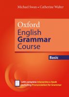 Bundanjai (หนังสือ) Oxford English Grammar Course Updated Edition Basic without Key (includes e book)