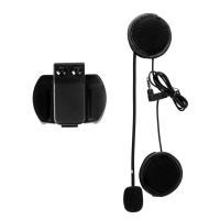 [MEESS] Universal V4/V6 Headset Helmet Intercom Microphone Speaker Bluetooth Headset Interphone Clip For Motorcycle Device