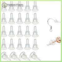 QJZN6F8XJ 100pcs 10x6mm ต่างหูหลังต่างหู ฝาครอบเต็มรูปแบบ นุ่มนุ่มๆ หลังต่างหูใส อุปกรณ์เครื่องประดับอัญมณี ซิลิโคนทำจากซิลิโคน ชิ้นส่วนทดแทนทดแทน สำหรับต่างหูตะขอกระดุม