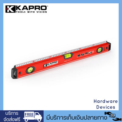 KAPRO ระดับน้ำ มีไม้บรรทัดในตัว 60 ซม. รุ่น 770-60cm (สีแดง)