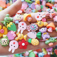 UNI [ซื้อ2ประหยัด5%] ZLL 50ชิ้นผสมเรซินแบน Cabochons Scrapbooking หัตถกรรมอุปกรณ์ DIY