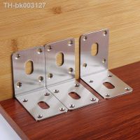 ✣✜℡ stainless steel Corner Bracket furniture repair Connection fasteners 90 degree angle code L-shaped laminate Hardware fitting