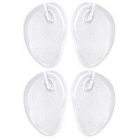 ✘ 4 Pcs Palm Rest Foot Support Insoles Sandals Toe Protectors Flip-flops Summer Forefoot Pad Supplies Silica Gel Beach