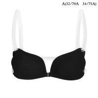 [pengxia] COD 1PC ผู้หญิงที่มองไม่เห็น Bra Push Up ซิลิโคน Bra พร้อมสายรัดโปร่งใส backless