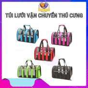 Túi Vận Chuyển Chó Mèo - Túi Vận Chuyển Chó Mèo Dạng Lưới Nhiều Màu