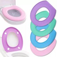 Universal EVA Waterproof Toilet Seat Cushion/Color Soft Comfortable Self-Adhesive Toilet Dust Pad