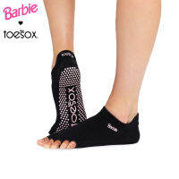 ToeSox Grip Half Toe Low Rise Barbie โทซอคส์ ถุงเท้ากันลื่นแยกนิ้ว เปิดนิ้วเท้า พิลาทิส (คอลเลคชันบาร์บี้)