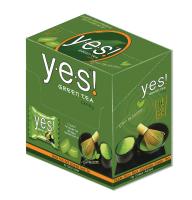 ลูกอม Yes! รส  Green Tea กล่องเล็ก แบบแพ็ค 12 ชิ้น x 36กรัม