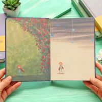 Color Page Illustration Cute Notebook Little Prince Series Beautiful Diary Student Hardcover Notepad