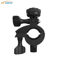 Bike Bicycle Motorcycle Bracket 1/4 Screw Handlebar Clip Clamp Tripod Mount Adapter For GoPro Hero 11 10 Insta360 Action Camera