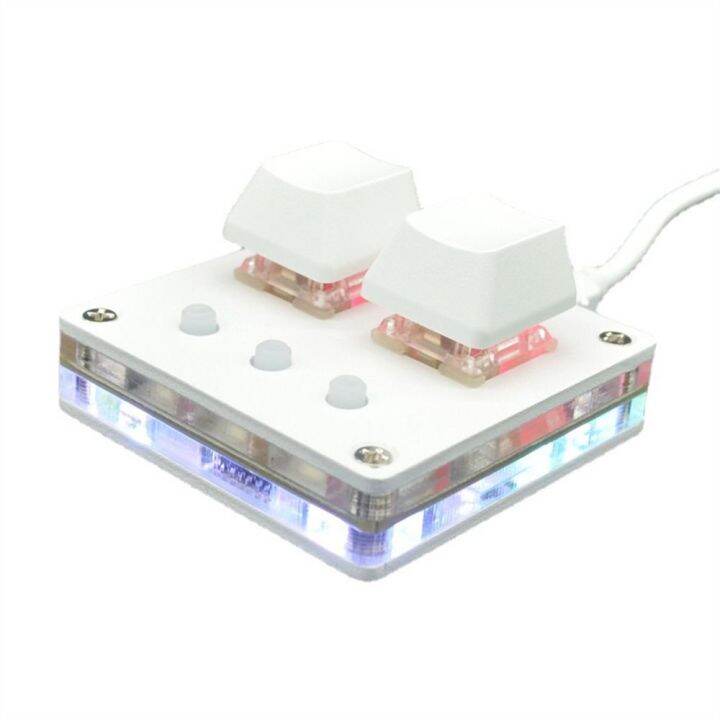 MNLXM Computer Accessories OSU DIY Keypad Blue/Red Switch Programming