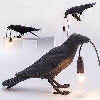 Italian  Bird Table Lamp Designer Resin Night Desk  Lamps For Living Room Bedroom Desk Decor Night Light Home Bedside Lamp Night Lights