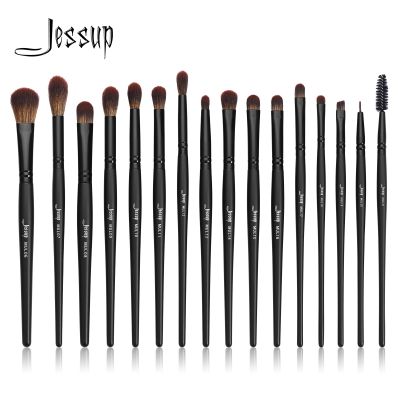 Jessup Eye Brushes set 13/ 16pcs Makeup Brushes  Synthetic Precision Eyebrow Brush Eyeshadow Blending Concealer Eyeliner T272 Makeup Brushes Sets