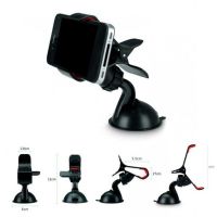 New Universal Car Phone Clip Holder Auto Windshield Mount Stand with Suction Cup for Mobile GPS