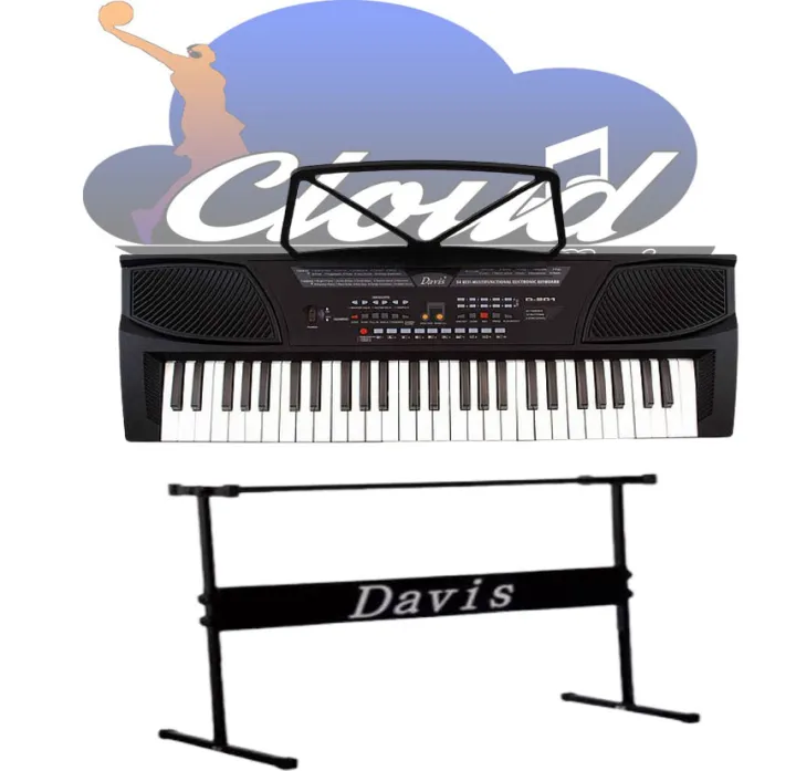 Davis Keyboard D 201 54 Keys With Stand Lazada Ph