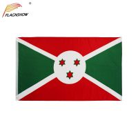 Flagnshow Burundi Flag 3X5 FT Hanging Burundian National Flags Polyester Free Shipping for Decoration Hand Tool Parts Accessories