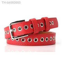 ☫✾ Hole PU Band Female Square Metal Buckle Waistband Women Waist Belt Lady Jeans Accessories