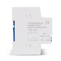 TM623 220V Programmable Astronomical Time Switch with Latitude Longitude Display DIN Rail Timer Home Appliances Street Light