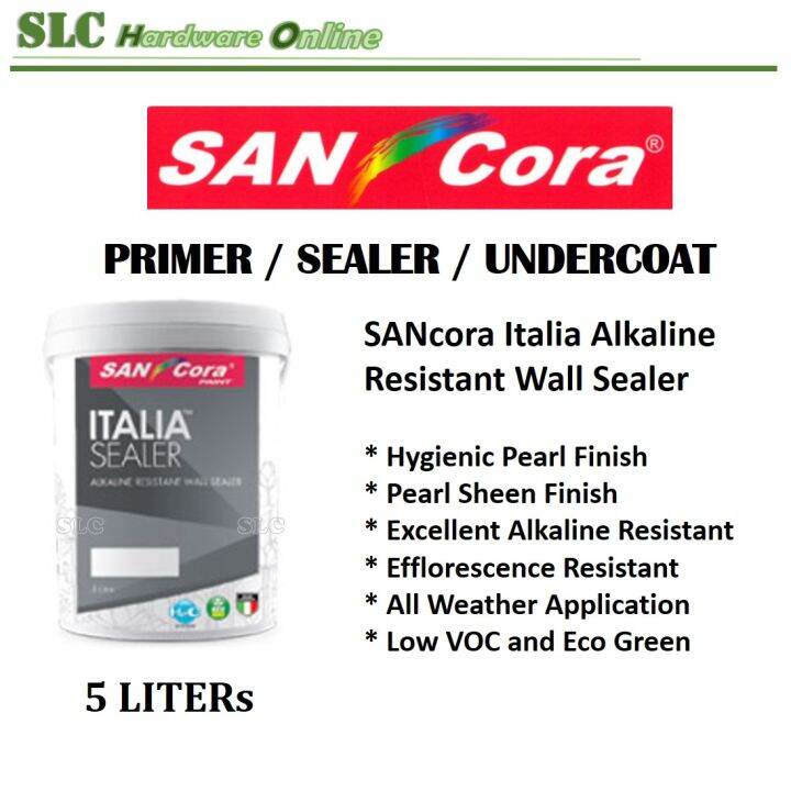 SANcora Italia Alkaline Resistant Wall Sealer / Undercoat for Interior