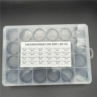 1200Pcs 0402 0603 0805 1206 SMD LED Red/Green/Blue/White/Yellow/Orange Diode Six Colors Each 50PcsElectrical Circuitry Parts