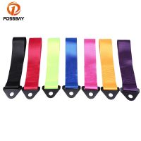 POSSBAY 7 Colors Auto Car High Strength Racing Tow Strap Rope Hook Point 275mm Universal Nylon Towing Ropes Strap