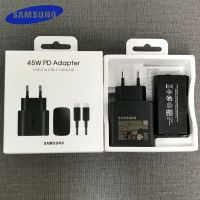 Samsung Z Flip Fold 5 4 3 2 Fast Charger 45W PD Super Fast Charging Adapter For Galaxy S23 S22 S21 S20 Note 20 Ultra 10 Plus A73